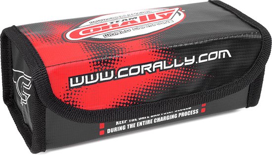 TEAM CORALLY Lipo Safe Bag - Sport - voor 2 stuks 2S Hardcase Batterypacks