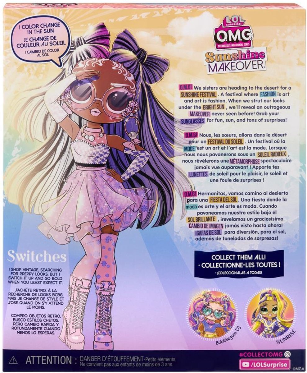 L.O.L. Surprise! O.M.G. Sunshine Makeover - Switches - Modepop