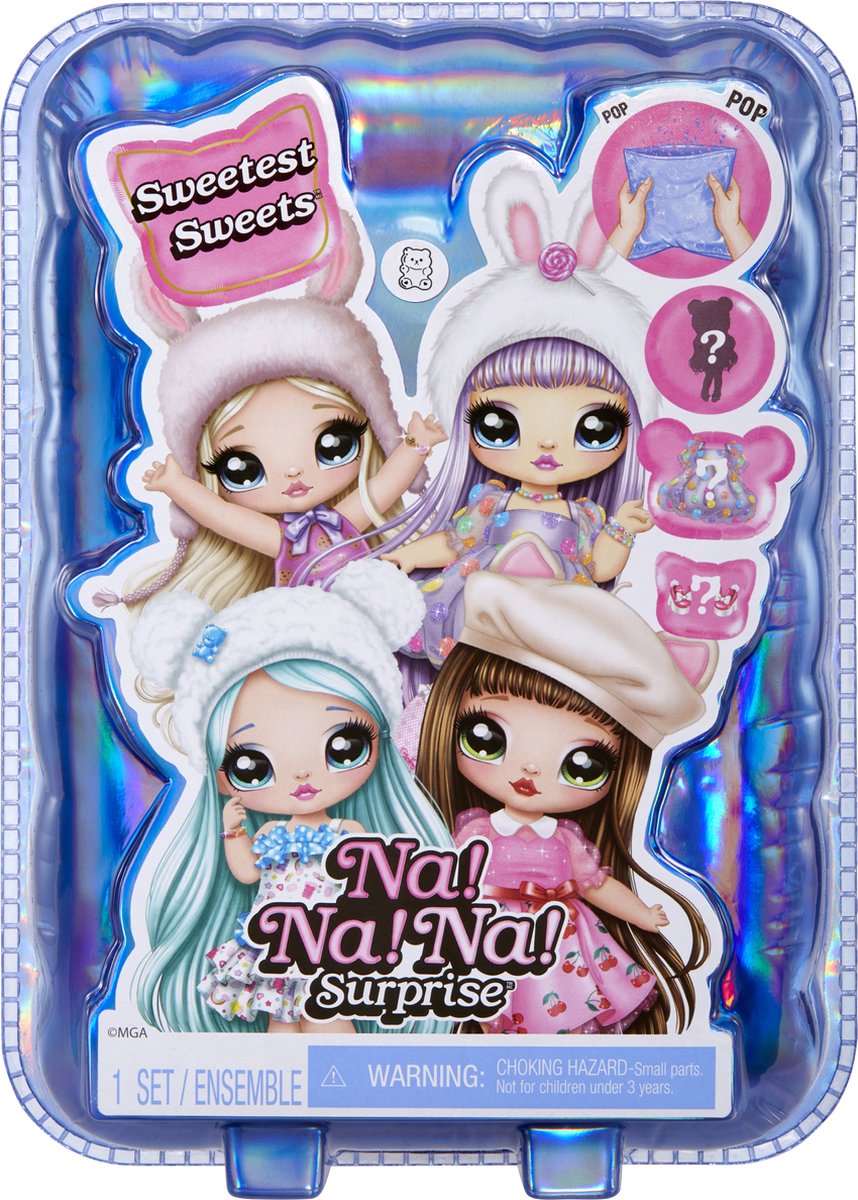 Na! Na! Na! Surprise Sweetest Sweets - Brianna Bear - Minipop