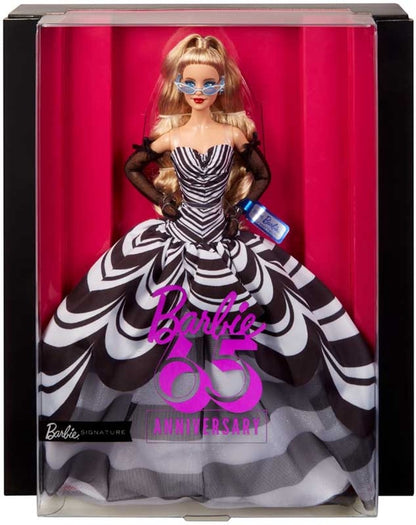 Barbie 65ste Blauwe Saffieren Verjaardag - Modepop