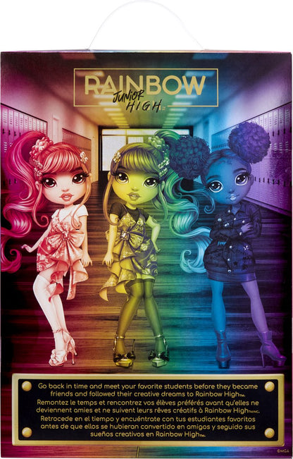 Rainbow High Junior High Special Edition Doll - 23 cm - Laurel De'Vious - Oranje - Modepop