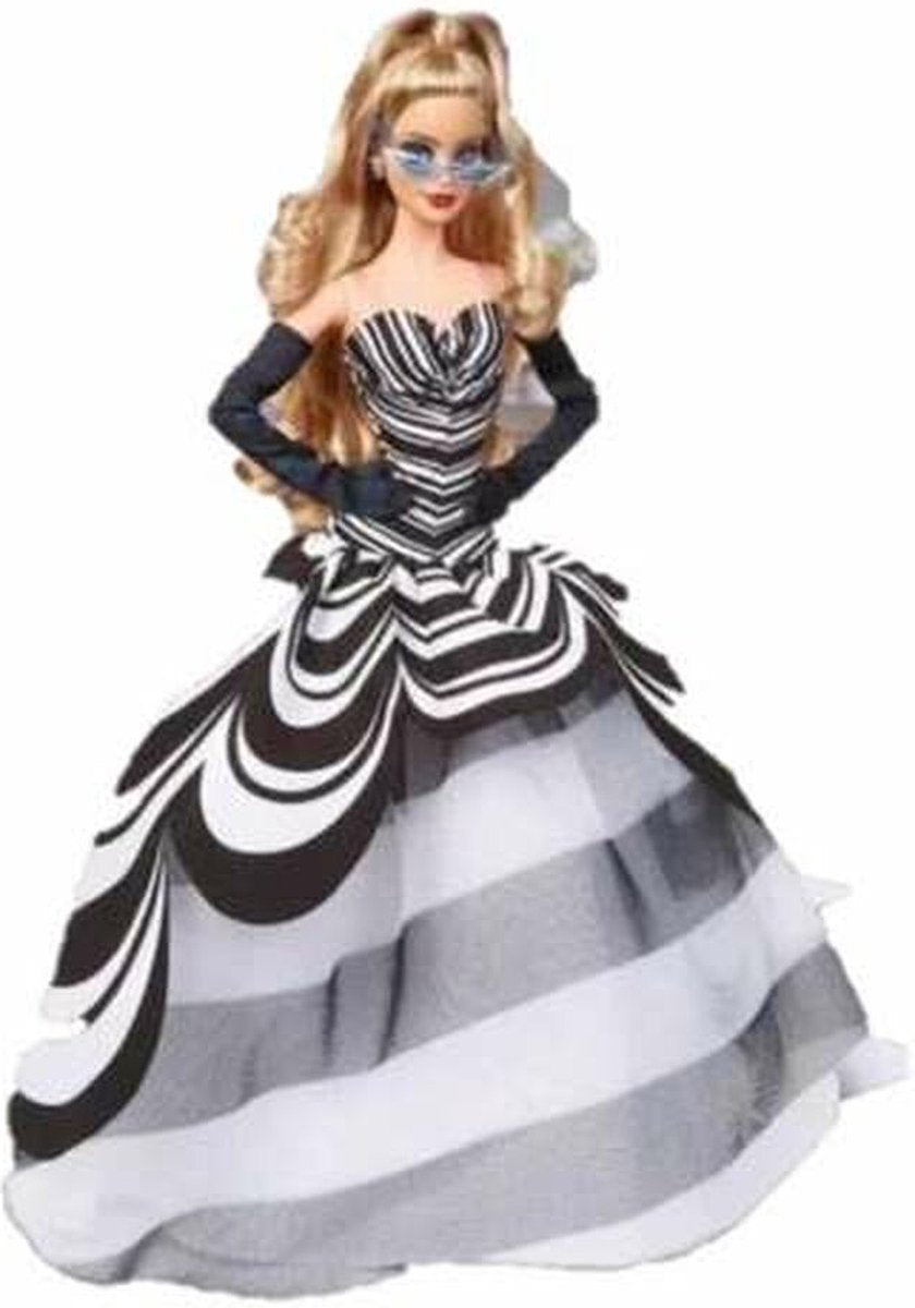 Barbie 65ste Blauwe Saffieren Verjaardag - Modepop