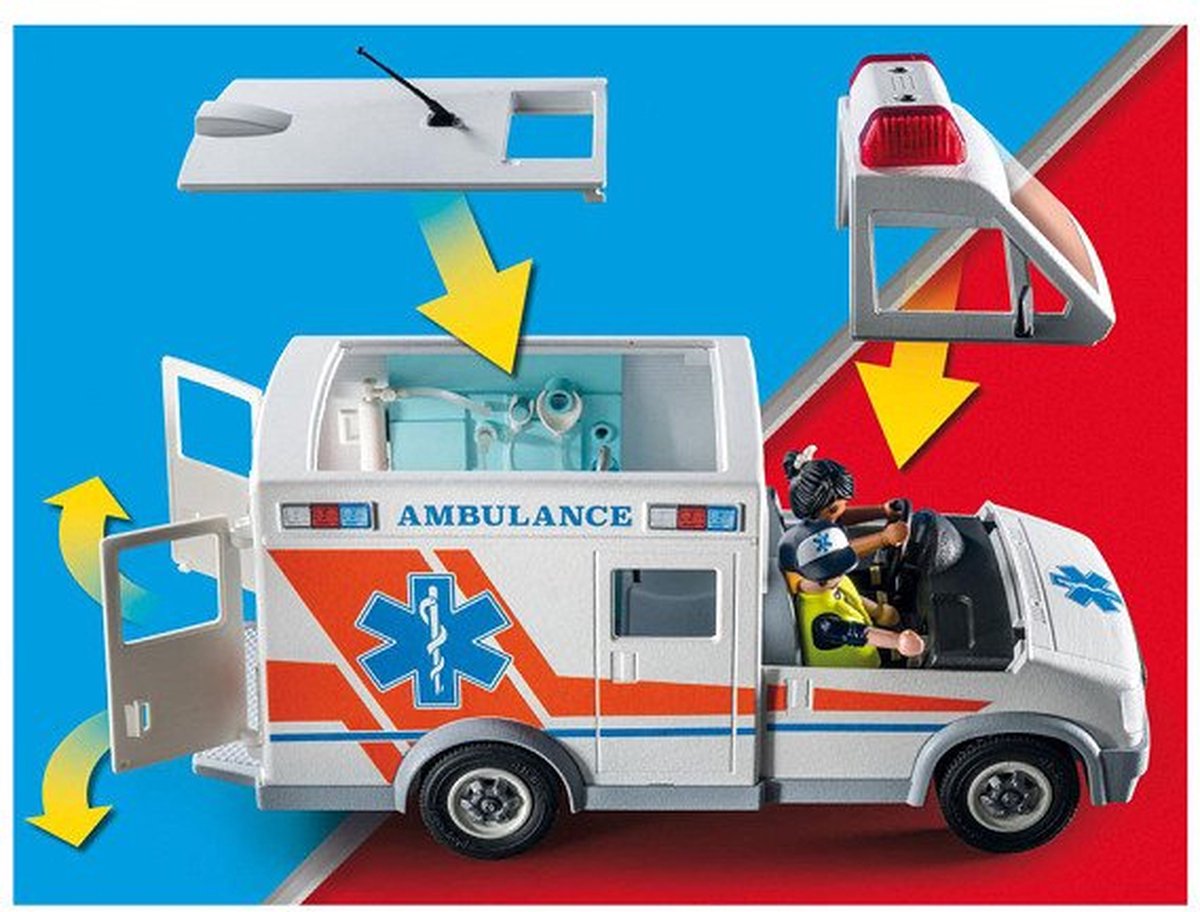 PLAYMOBIL Action Heroes - Promo Ambulance - 71232
