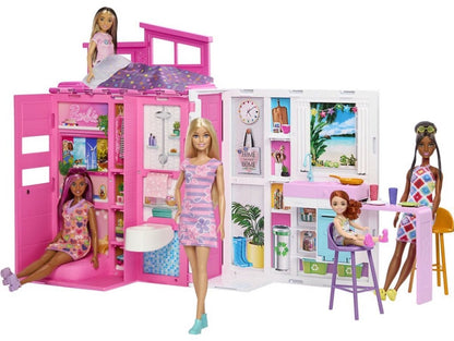 Barbie 65 jaar Vakantiehuis - Barbiepop - Poppenhuis