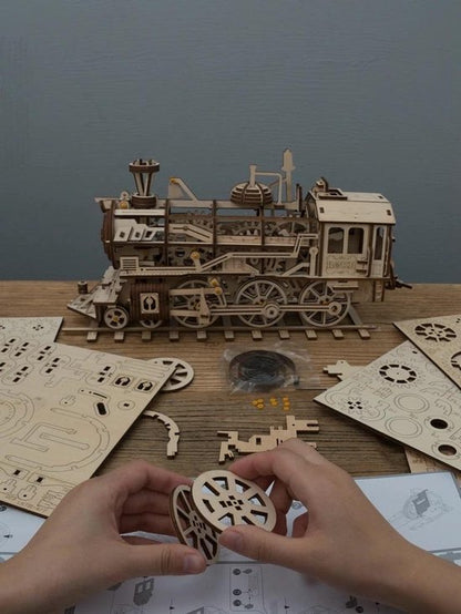 Locomotief hout  LK701