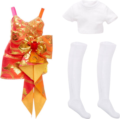 Rainbow High Junior High Special Edition Doll - 23 cm - Laurel De'Vious - Oranje - Modepop