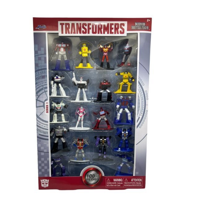 Transformers Exclusive 18-Pack Die-Cast Nano Metalfigs Series 3 Collector's Set