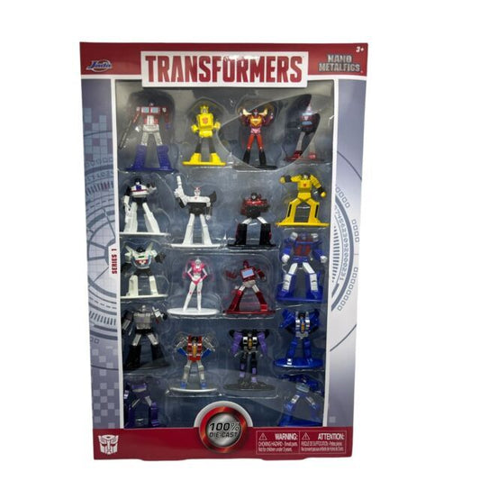 Transformers Exclusive 18-Pack Die-Cast Nano Metalfigs Series 3 Collector's Set