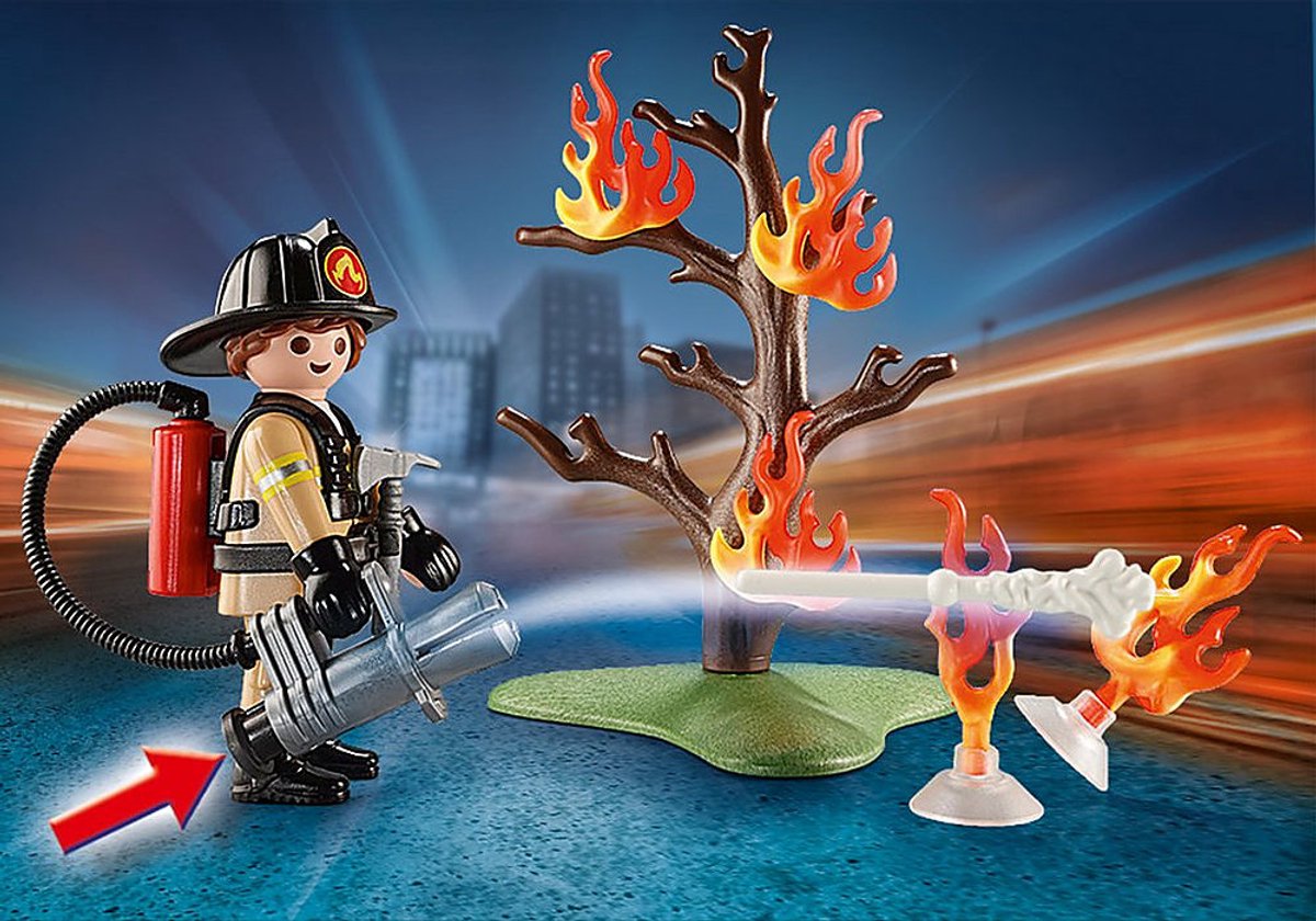 Playmobil City Action Fire Rescue Carry Case
