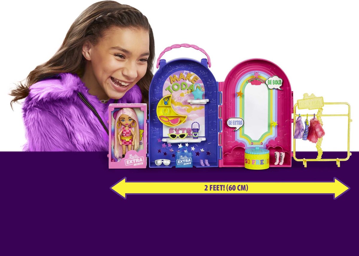 Barbie Extra Mini's Boetiek - Speelfigurenset