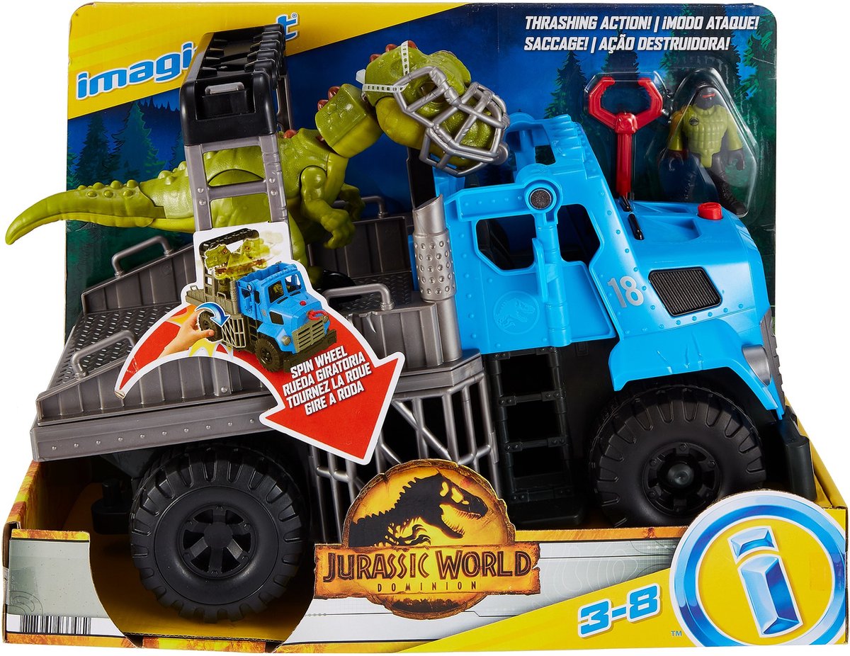 Pakket van 3 Figuren Mattel Jurassic World
