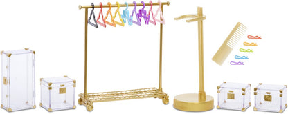 Rainbow High Fashion Studio - Pop Avery Styles met Poppenkleding
