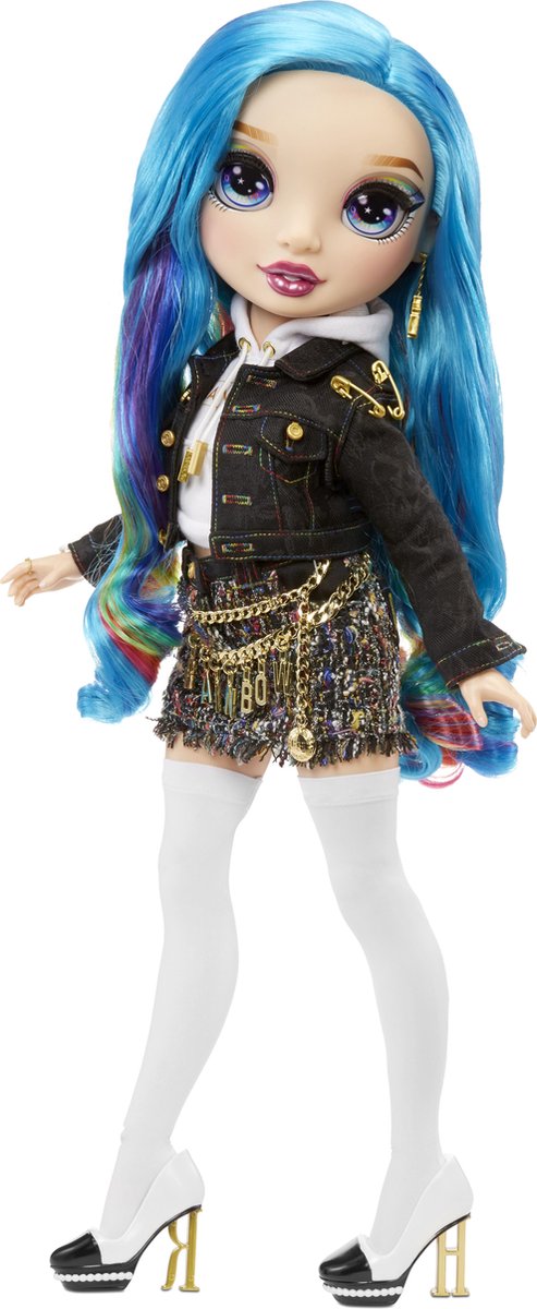 Rainbow High - Large Fashion Pop: Amaya Raine - 61 cm - Blauw - Modepop