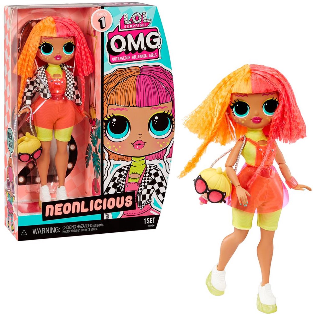 L.O.L. Surprise! OMG Serie 1 Neonlicious - Modepop