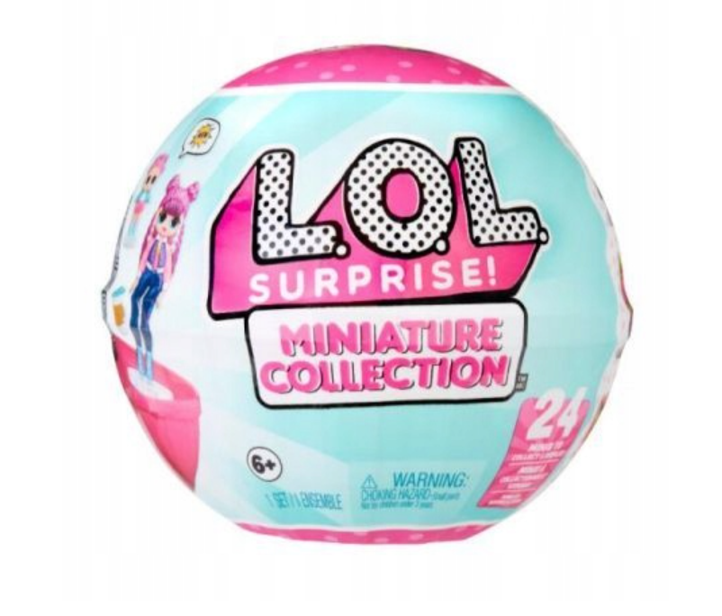 L.O.L.  Miniatuurcollectie Assorti Poppen Roze