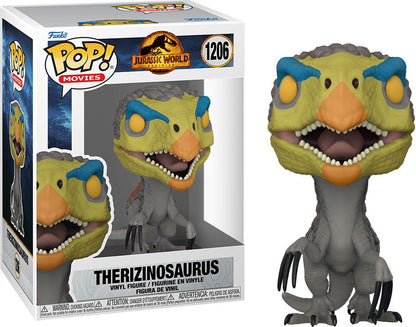 Funko Jurassic World Verzamelfiguur POP! Movies Therizinosaurus 9 cm Multicolours
