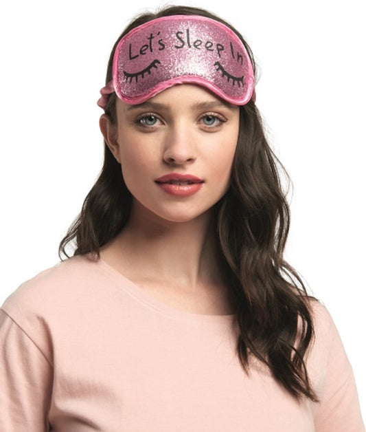 Siretessile Slaapmasker Geisha Dames Polyester Roze One-size