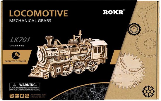 Locomotief hout  LK701