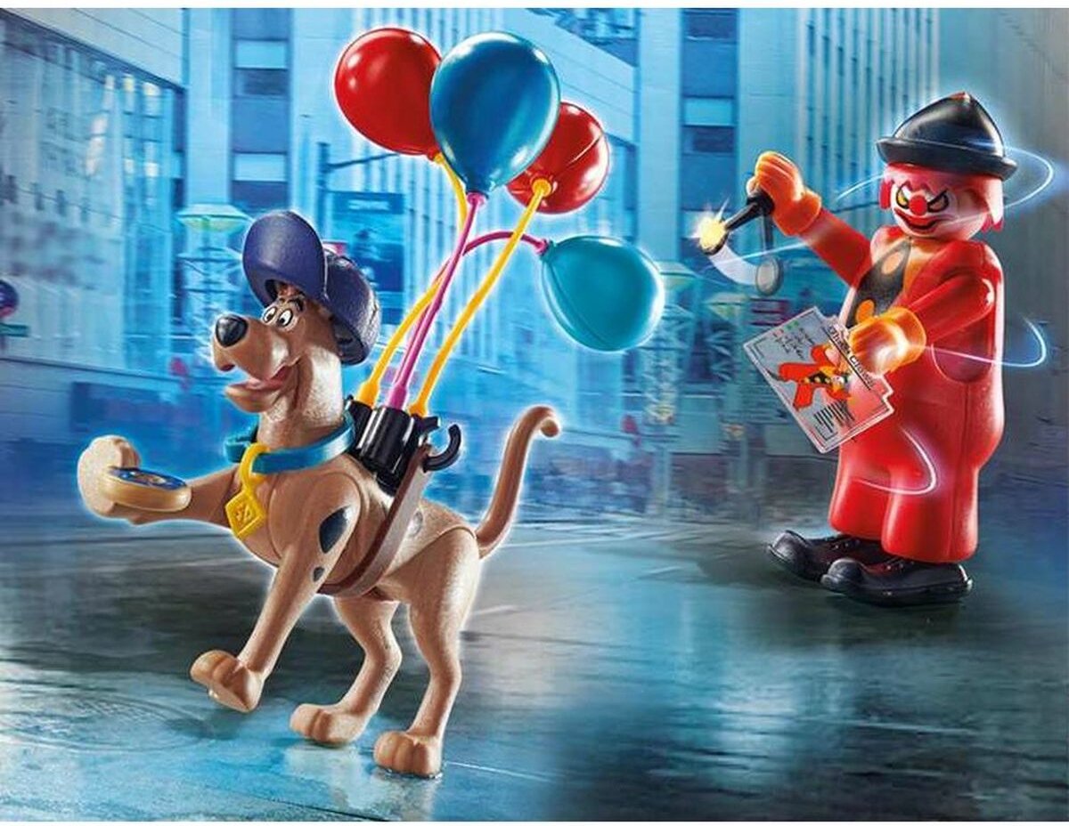 PLAYMOBIL SCOOBY-DOO! Avontuur met Ghost Clown - 70710