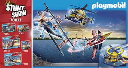 PLAYMOBIL Air Stuntshow filmploeghelikopter - 70833