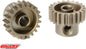 Team Corally - 48 DP Motortandwiel - Kort - Gehard staal - 21 Tanden - Motoras dia. 3.17mm