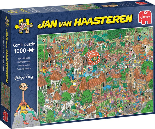 Jan van Haasteren - Efteling - Sprookjesbos - 1000 stukjes puzzel - Legpuzzel volwassenen