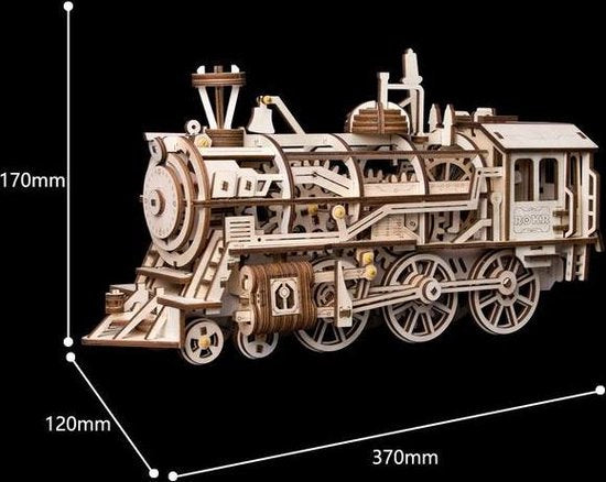 Locomotief hout  LK701
