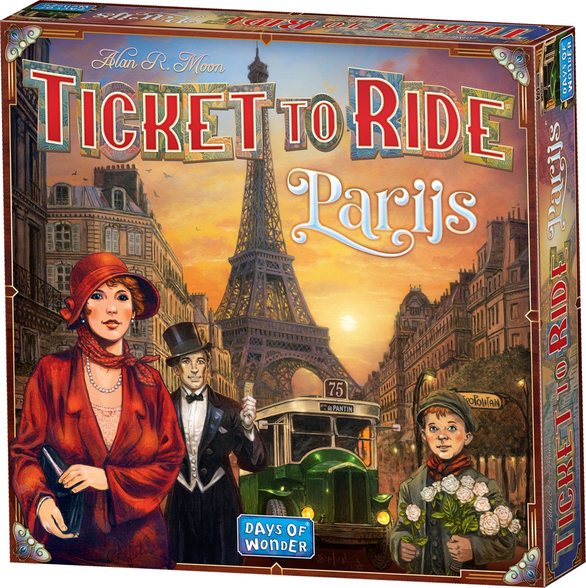 Days of Wonder - Ticket to Ride Parijs - Stedeneditie - Nederlandstalig Bordspel