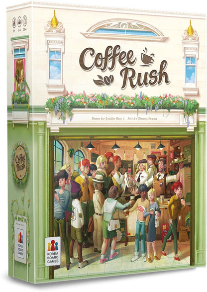 Korea Board Games - Coffee Rush - Nederlandstalig Bordspel - Geschikt voor 2-4 Spelers