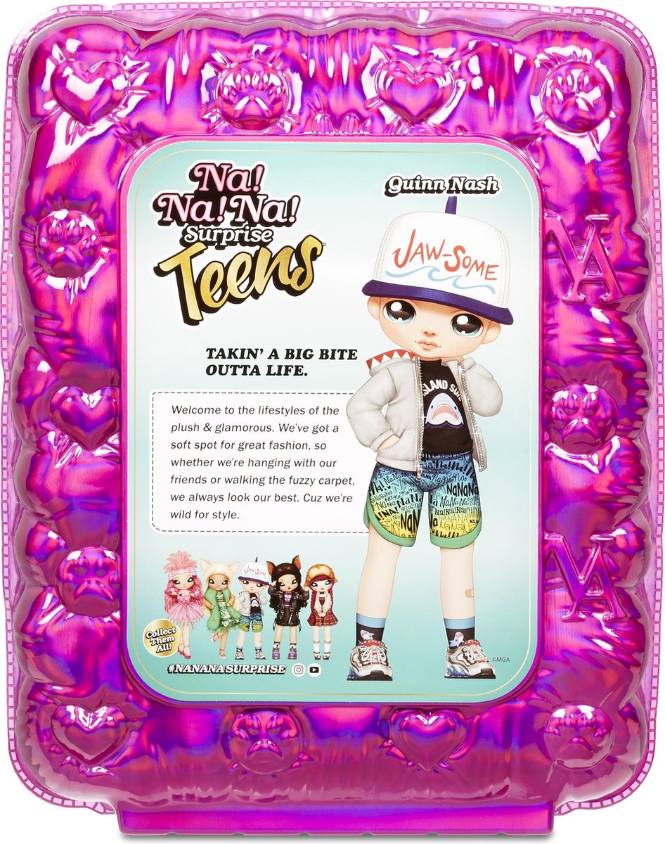 Na! Na! Na! Surprise Teens Doll Quinn Nash - Modepop