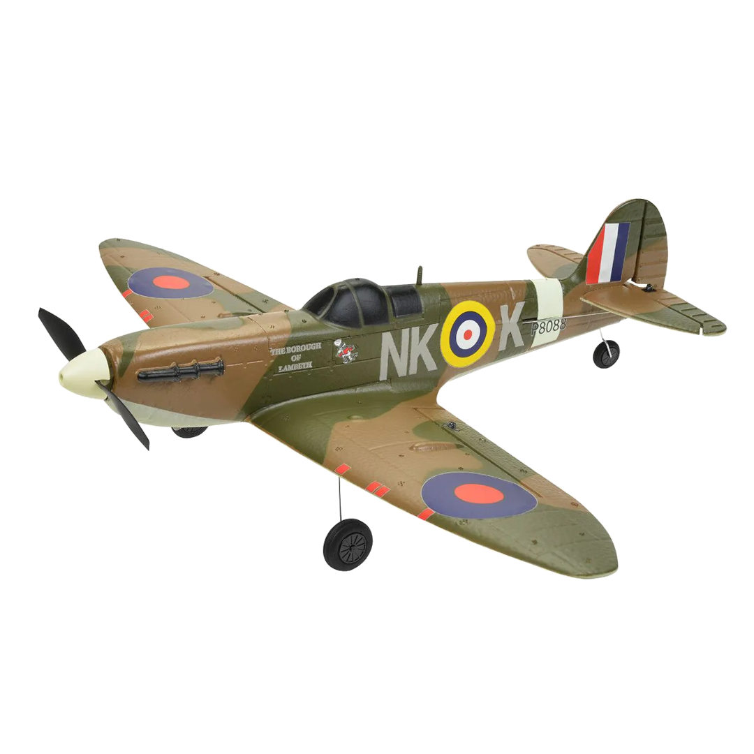 EZ-Wings - Mini Spitfire MK II - RTF - 450mm - 1+1 Li-Po Battery - USB Charger