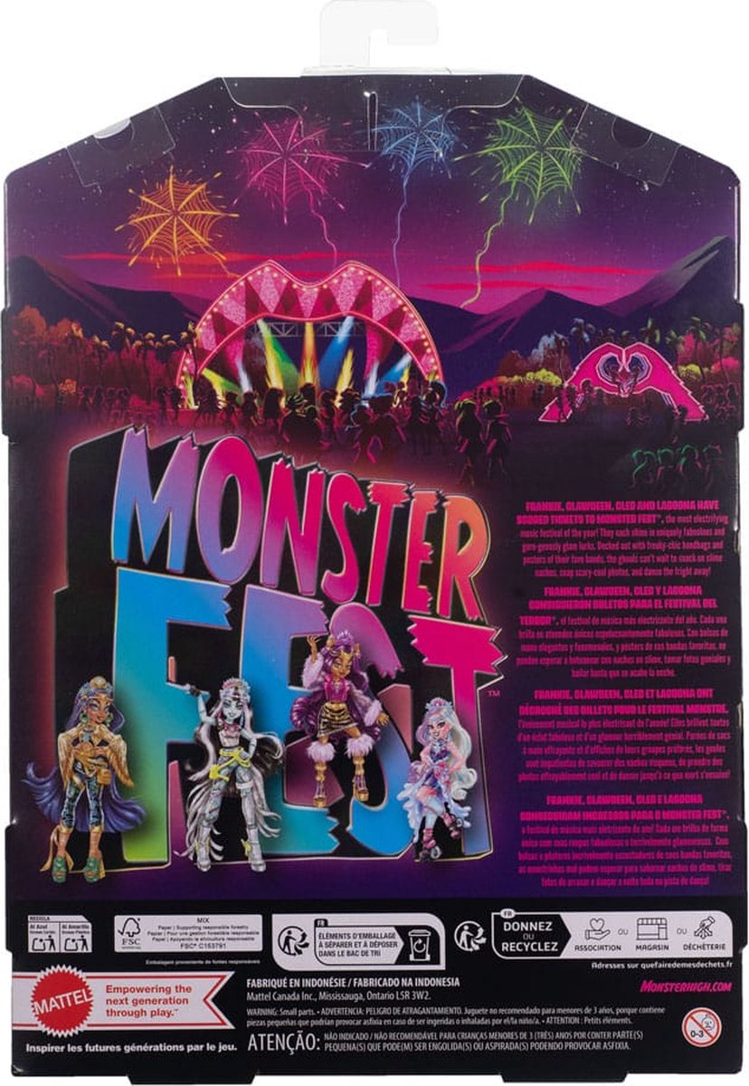 Monster High Frankie Stein pop 25 cm