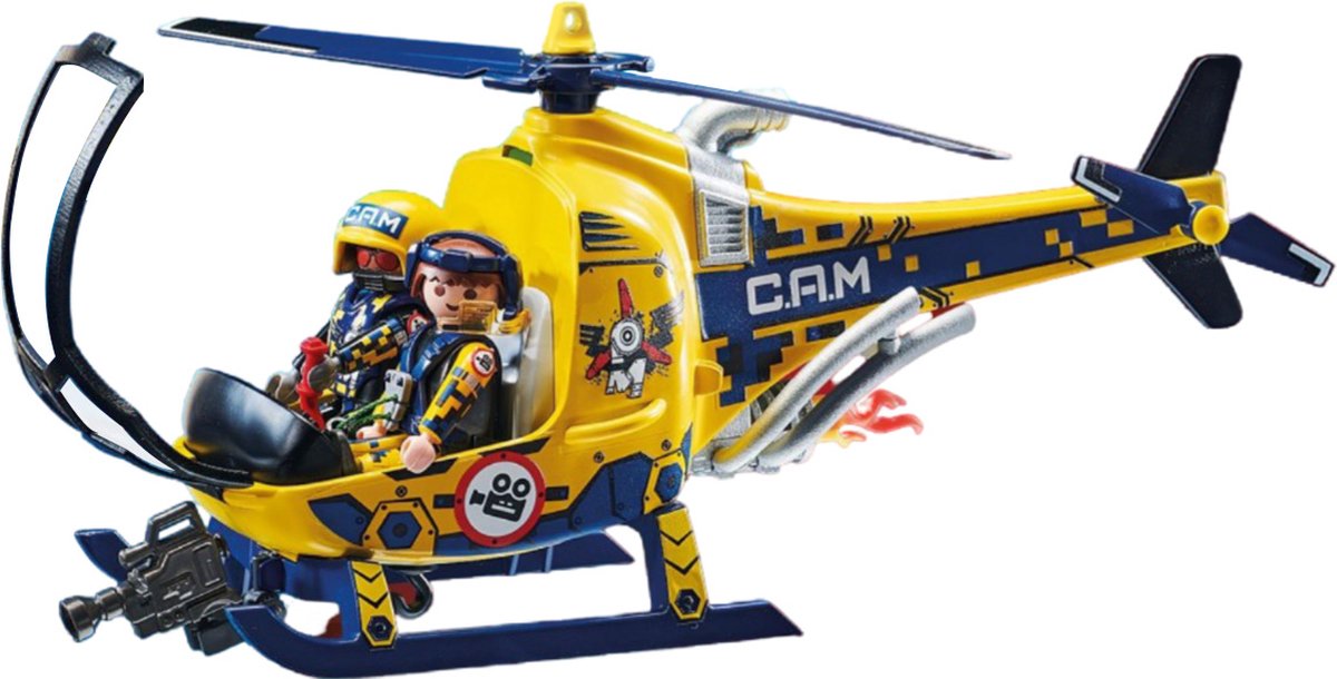 PLAYMOBIL Air Stuntshow filmploeghelikopter - 70833