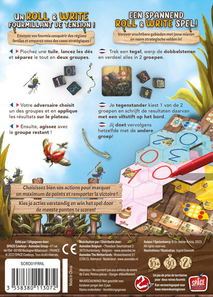 Space Cowboys Marabunta - Nederlandstalig bordspel voor 2 spelers