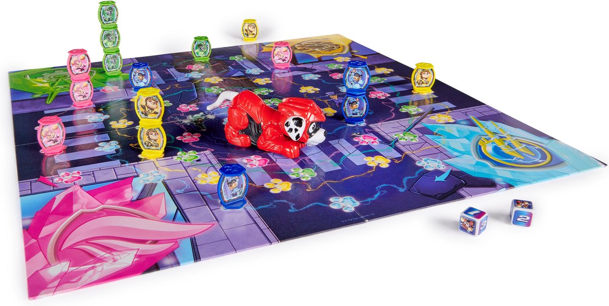 PAW Patrol The Mighty Movie - Meteor Mayhem-bordspel