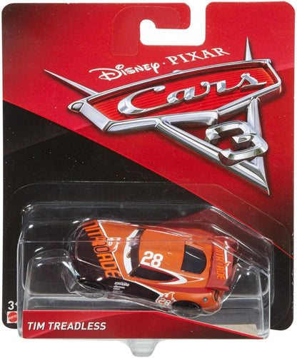 Cars 3 Diecast Tim Treadless - Speelgoedauto