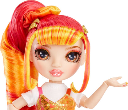 Rainbow High Junior High Special Edition Doll - 23 cm - Laurel De'Vious - Oranje - Modepop