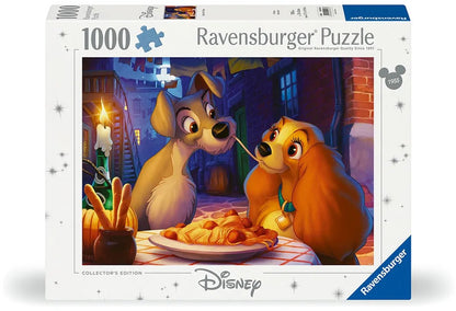 Ravensburger puzzel Disney Lady en de Vagebond 1000 stukjes volwassenen.