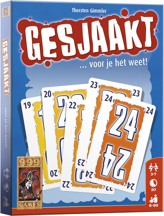 999 Games - Gesjaakt - Kaartspel