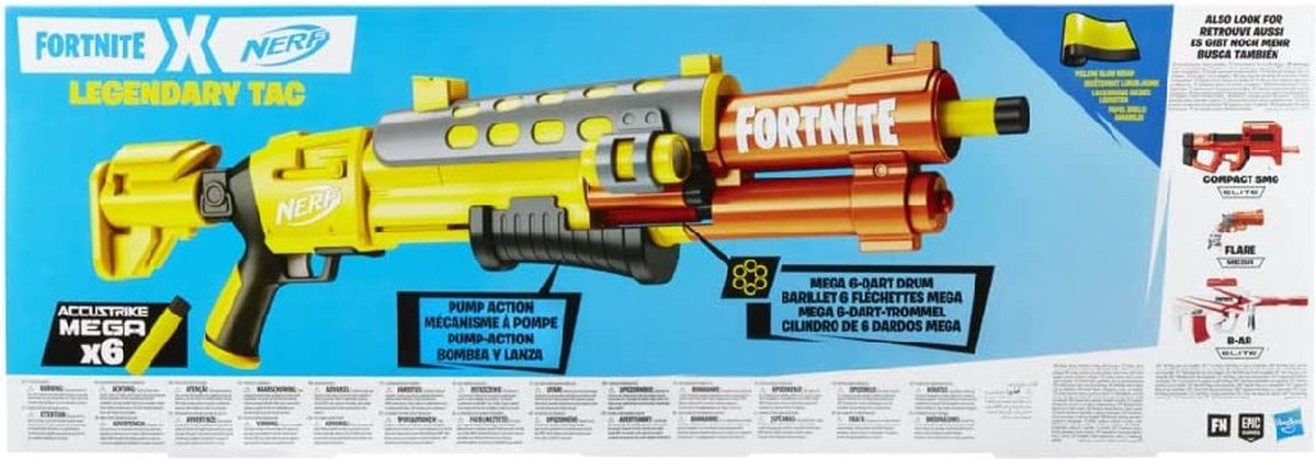 NERF Fortnite Legendary Tac - Blaster