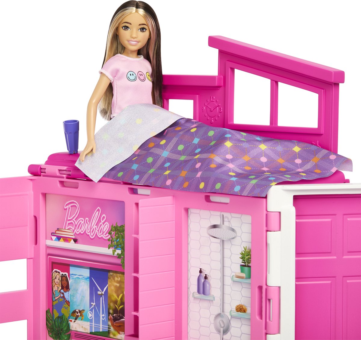Barbie 65 jaar Vakantiehuis - Barbiepop - Poppenhuis
