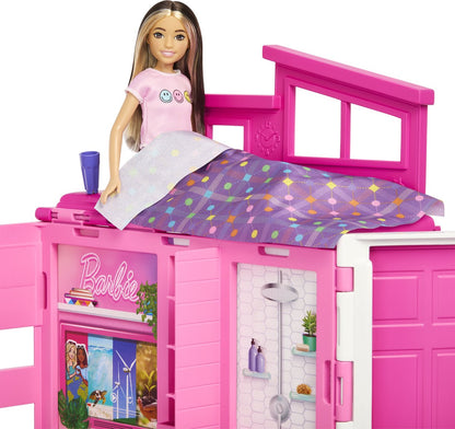 Barbie 65 jaar Vakantiehuis - Barbiepop - Poppenhuis