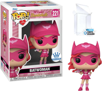 Funko Pop: DC Comics Bombshells - Batwoman 221 - Funko Exclusive - Breast Cancer Research Foundation (pink ribbon)