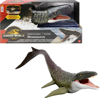 Mattel - Jurassic World Rebirth Super Colossal Mosasaurus