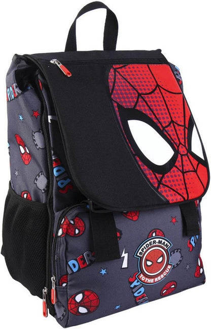 Casual Rugtas Spiderman Zwart (28,5 x 15 x 41 cm)