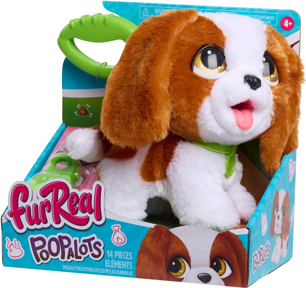 Just Play Furreal Poop-a-lots-king Charles Spaniel Interactive Knuffelbeer