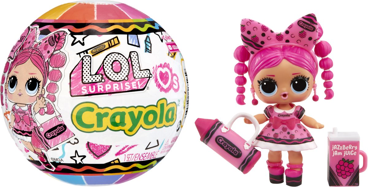 L.O.L. Surprise! Loves CRAYOLA - Verrasingsitem - Minipop