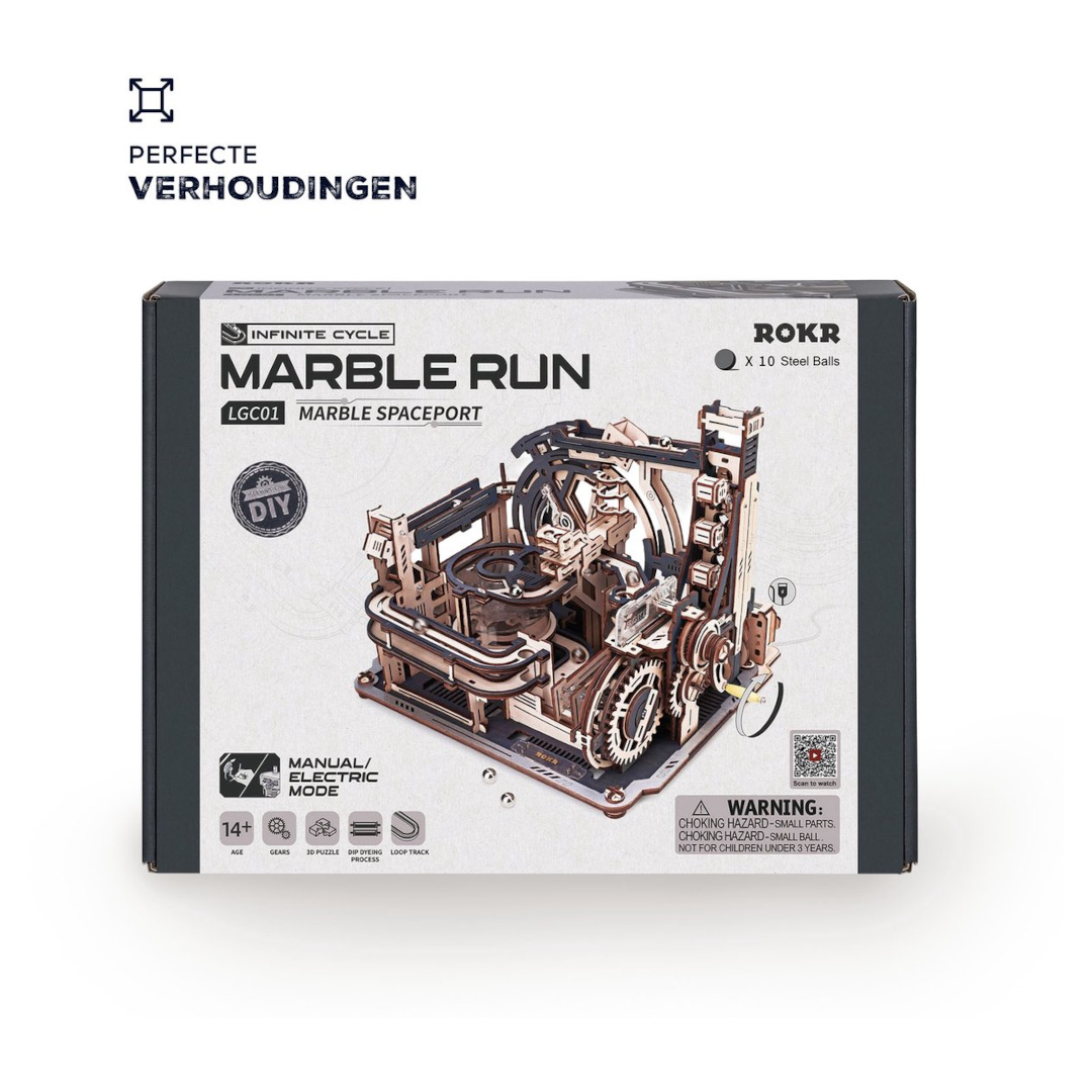 Marble Spaceport Knikkerbaan