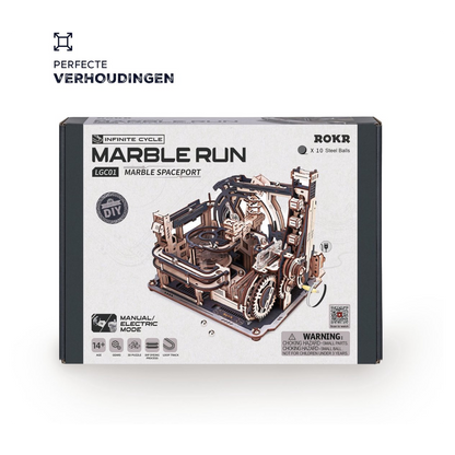 Marble Spaceport Knikkerbaan