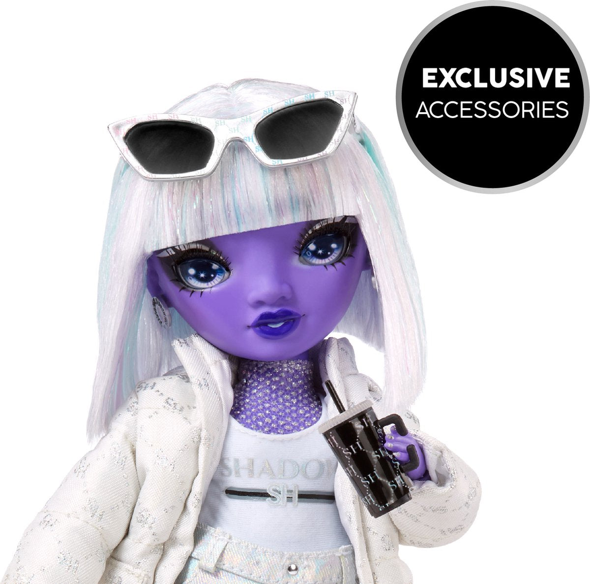 Rainbow High Shadow High S23 Fashion Doll - Dia Mante (Paars) - Modepop